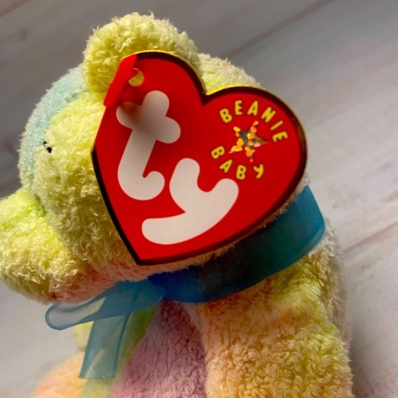 Mellow unique beanie baby and Mr bear - Picture 2 of 6